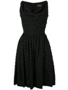 Vivienne Westwood Anglomania Fringe Flared Dress - Black