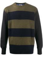Junya Watanabe Striped Jumper - Blue