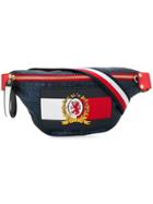 Hilfiger Collection Logo Crest Belt Bag - Blue