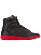 Maison Margiela Future Hi-top Sneakers, Men's, Size: 45, Black, Leather/rubber