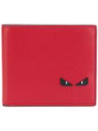 Fendi Bag Bugs Bi-fold Wallet - Red