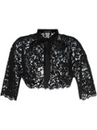Dolce & Gabbana Floral Lace Bolero Jacket