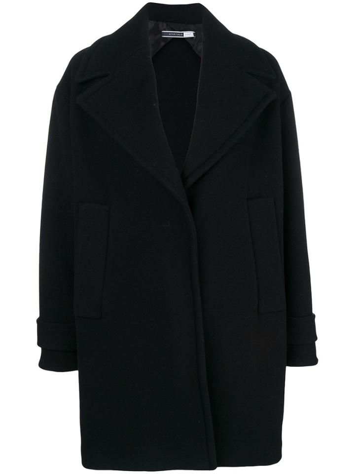 Sport Max Code Cocoon Coat - Black