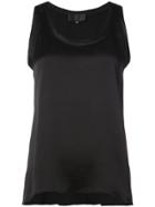 Nili Lotan Round Neck Camisole - Black
