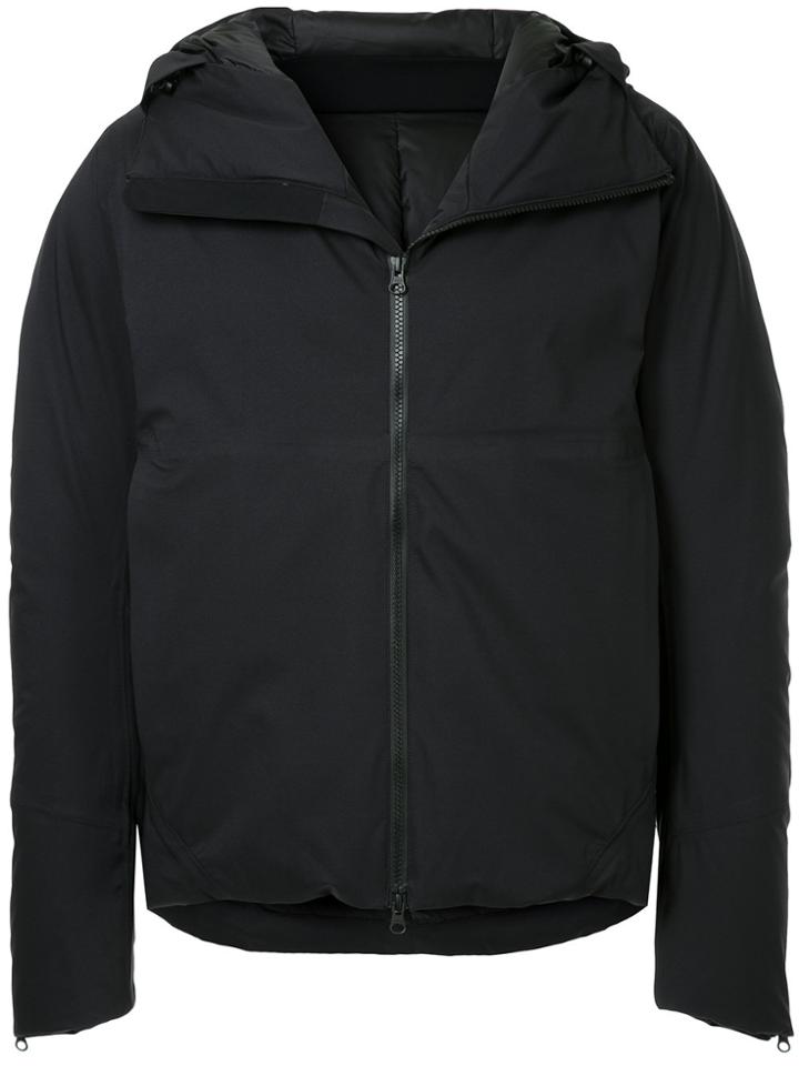 Attachment Zipped Fitted Jacket - Grey