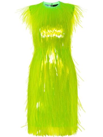 Prada Dress With Appliqués - Green