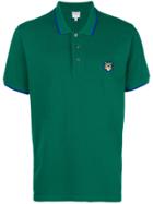 Kenzo Tiger Logo Polo Shirt - Green