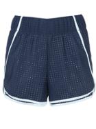 Lndr Perforated Sport Shorts - Blue