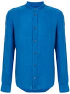 Peuterey Mandarin Collar Shirt - Blue