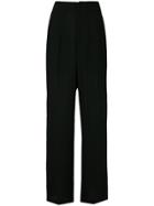 Gentry Portofino Straight Leg Trousers - Black