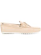 Tod's Laccetto City Gommino Loafers - Nude & Neutrals