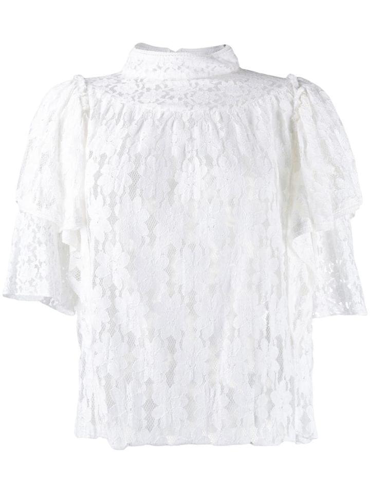 Isabel Marant Étoile Victorian Lace Blouse - White
