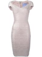 Hervé Léger 'tejana' Dress - Pink