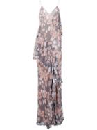 Jason Wu Flower Embroidered Checked Dress