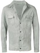 Salvatore Santoro Distressed Slim-fit Jacket - Grey