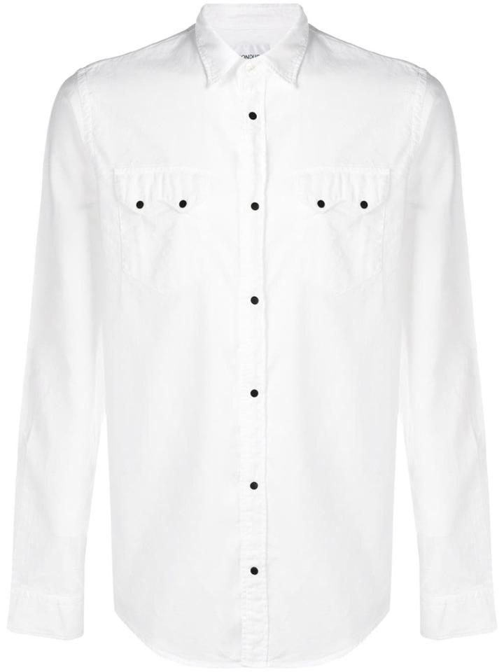 Dondup Flap Pocket Shirt - White