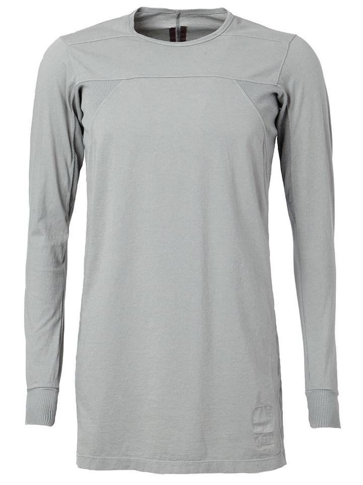 Rick Owens Drkshdw Long Sleeve T-shirt, Men's, Size: Xs, Green, Cotton
