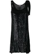 P.a.r.o.s.h. Ruffle-trim Flared Dress - Black