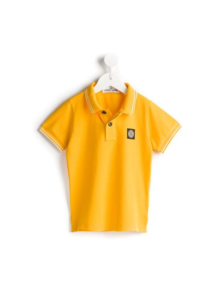 Stone Island Kids Logo Polo Shirt