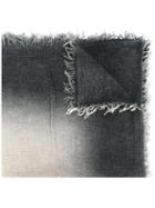 Faliero Sarti Ombre Scarf, Adult Unisex, Grey, Virgin Wool/silk/cashmere