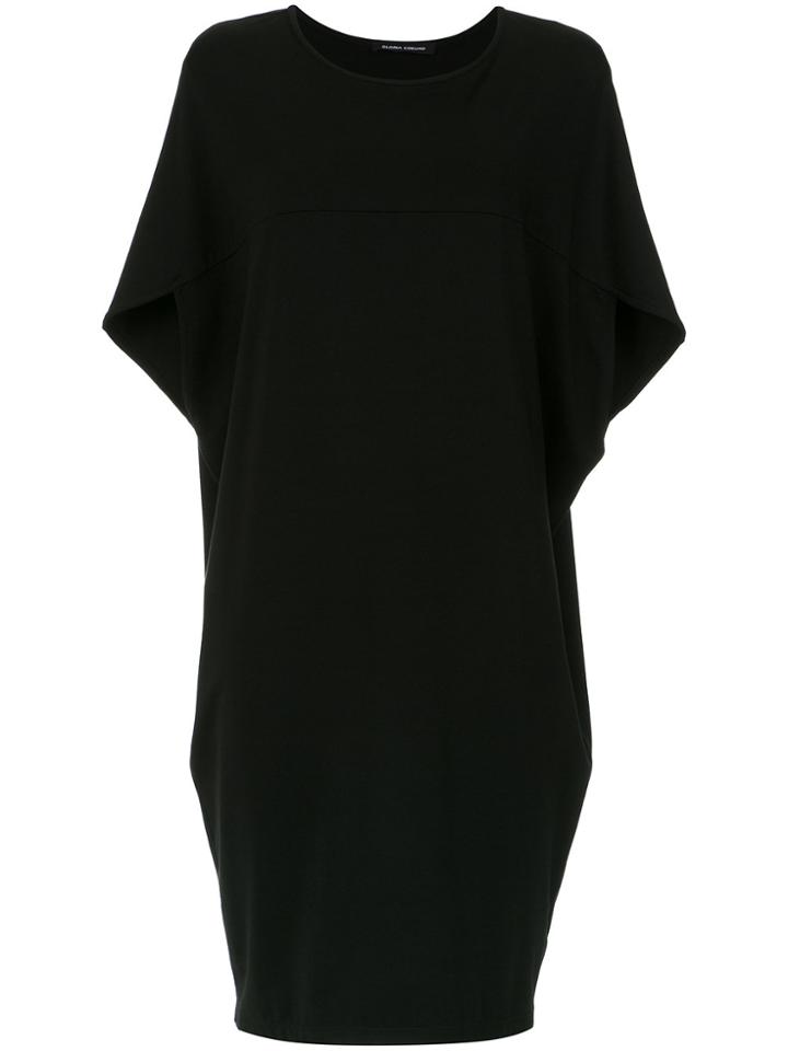 Gloria Coelho Midi Straight Dress - Black