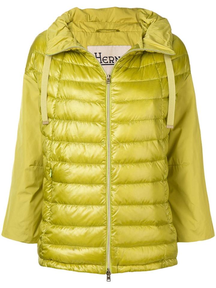 Herno Spread Collar Jacket - Green