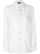 Antonelli Striped Shirt - White
