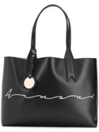 Emporio Armani Large Shopper Bag - Black