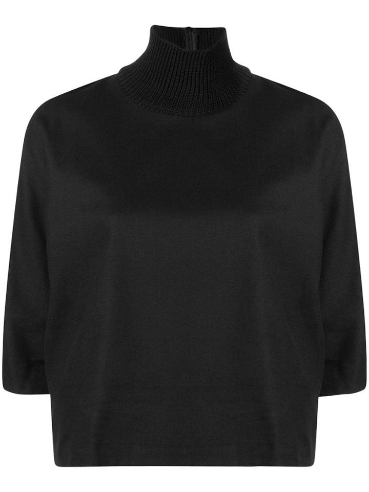 Stephan Schneider High Neck Top - Black