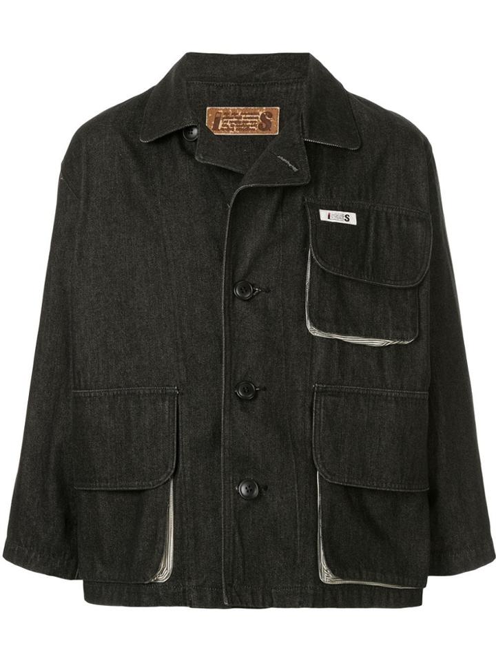Issey Miyake Pre-owned 1980's Sport Line Care Label Logo Work Jacket -