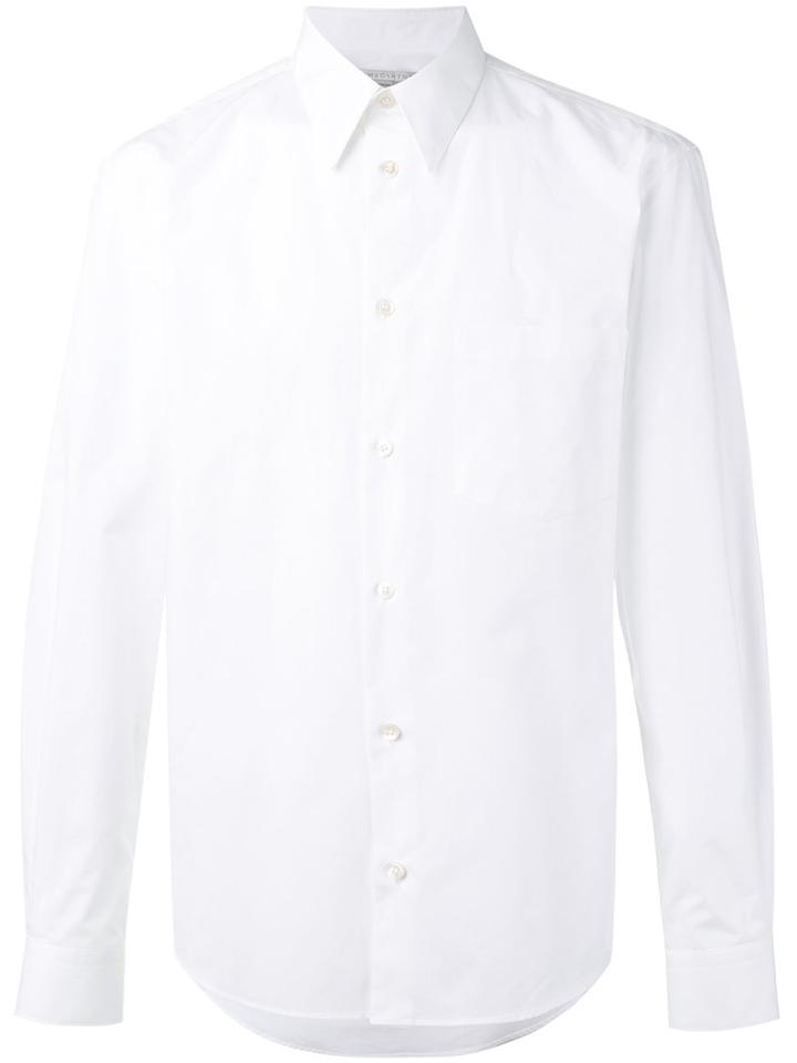 Stella Mccartney - Nice One Rear Print Shirt - Men - Cotton - 40, White, Cotton