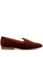 Le Monde Beryl Plain Slipper Shoes - Brown