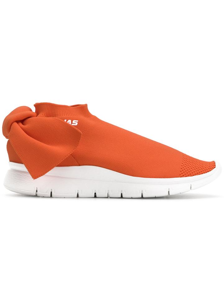 Joshua Sanders Sock Knot Sneakers - Yellow & Orange