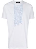 Dsquared2 Embroidered Fitted T-shirt - White