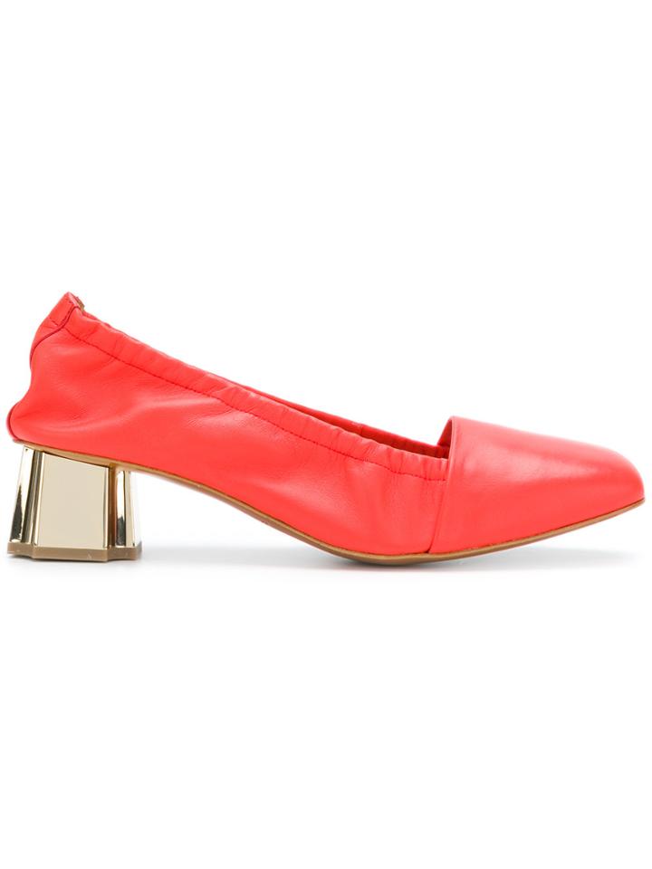 Robert Clergerie Peket Pumps - Red