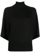 Steffen Schraut Roll Neck Boxy Sweater - Black