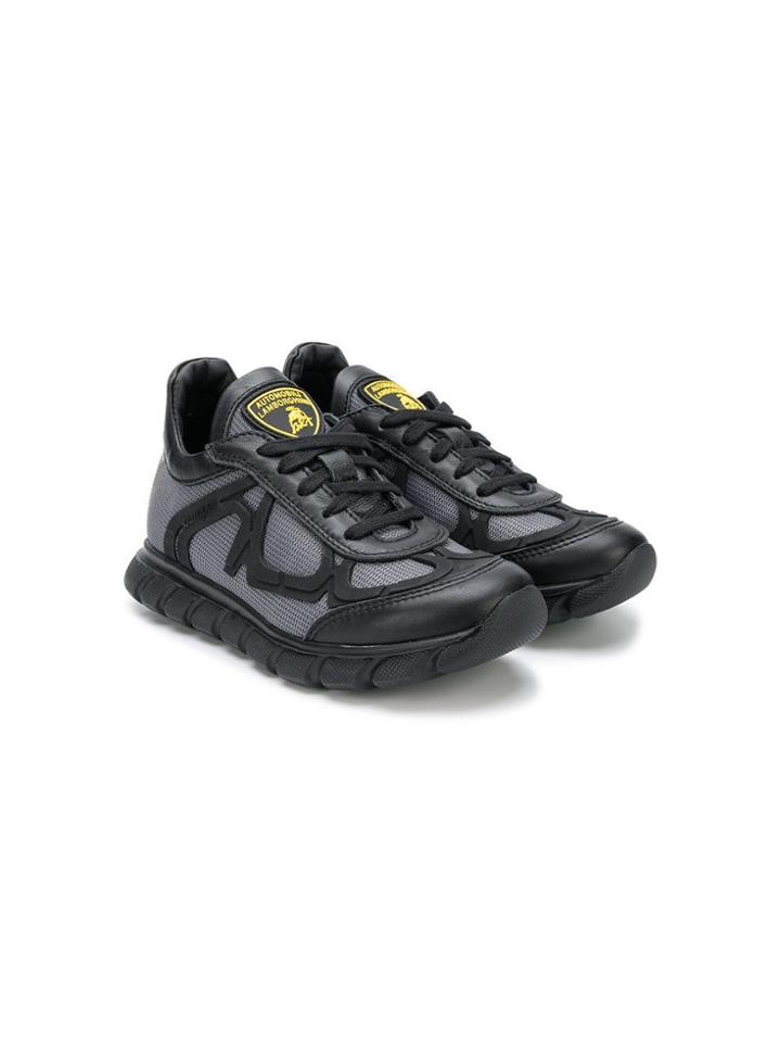 Bumper Teen Lamborghini Sneakers - Black