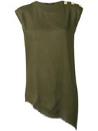 Balmain Asymmetrical Top - Green
