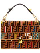 Fendi Kan I Shoulder Bag - Brown