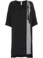 Antonio Marras Loose Fit Dress, Women's, Size: 44, Black, Spandex/elastane/acetate/viscose/virgin Wool
