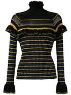 Martha Medeiros Barbados High Neck Top - Black