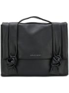 Orciani Lotus Shoulder Bag - Black