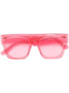Stella Mccartney Eyewear Square Frame Sunglasses - Pink & Purple