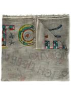 Faliero Sarti Liebe Scarf, Women's, Grey, Cotton