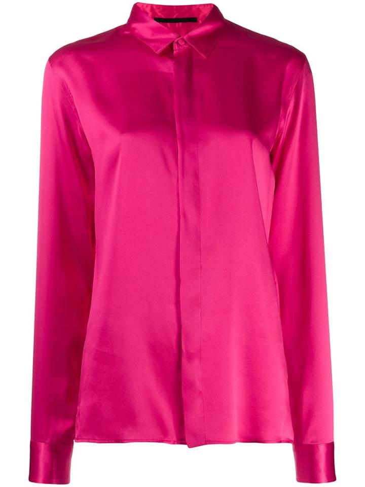 Haider Ackermann Classic Long-sleeved Shirt - Pink
