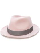 Borsalino Fedora Hat - Nude & Neutrals