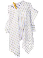 Palmer / Harding Striped Asymmetric Shirt - Blue