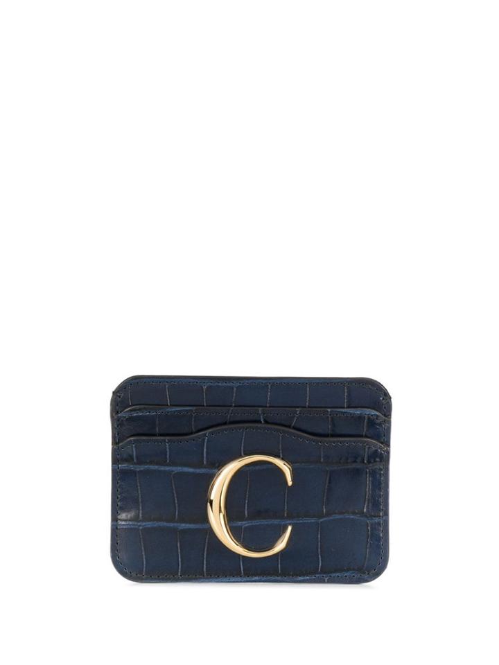 Chloé C Wallet - Blue