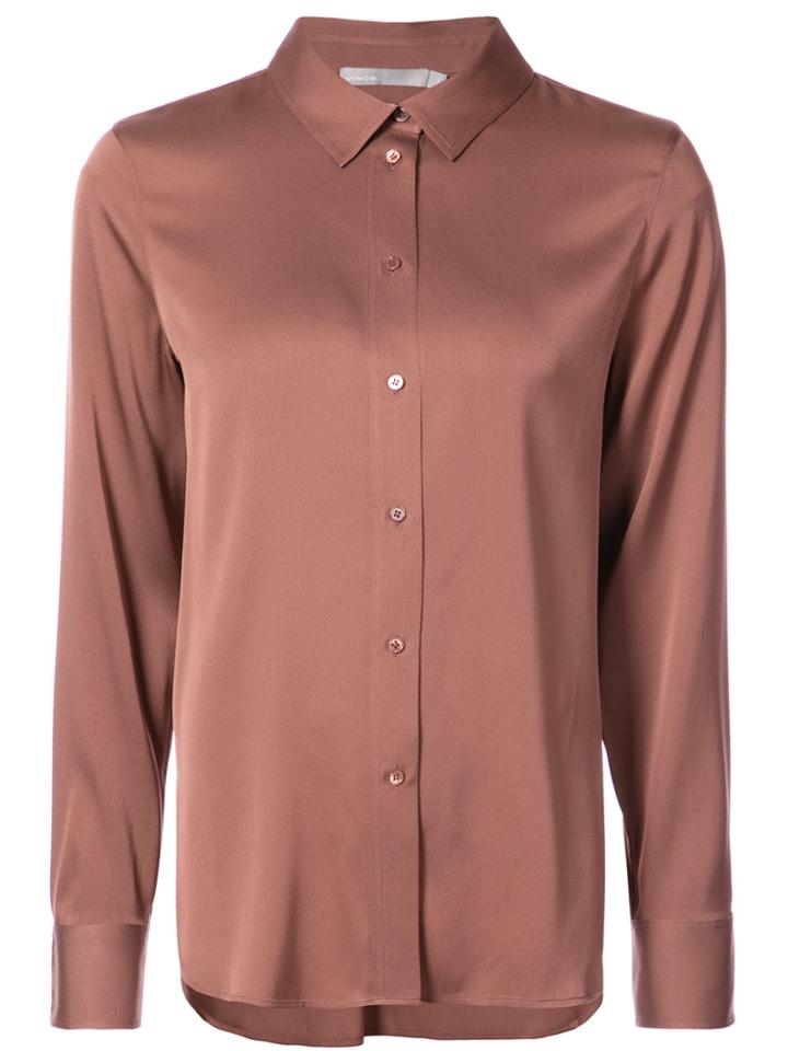 Vince Long-sleeved Shirt - Brown