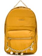 Twin-set Charm Chain Detail Backpack - Yellow